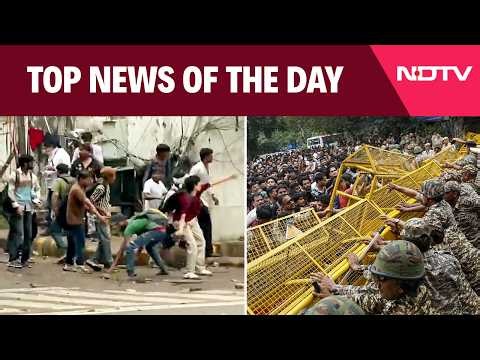 Stone Pelting, Tear Gas, Lathis: Delhi Protest Turns Violent | Top Headlines