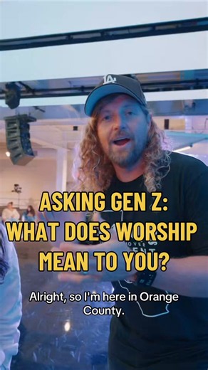 Asking Gen Z one simple question:“What does worship mean to you?” The hunger in the next generation has been incredible to witness across California. See you this weekend Louisiana! https://t.co/WBNKiMaxy1