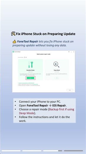 iPhone Stuck on Preparing Update? Here’s the Fix! #iphone #update #error #fix