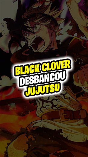 Já assistiu o episódio de hoje?? Black Clover superou Jujutsu Kaisen e é o anime com mais curtidas em episódio de estreia em 2026!! Isso mostra o quanto a segunda temporada de Black Clover era aguardada pelos fãs!!! O anime de Black Clover tá fazendo história!!! #blackclover #anime #manga