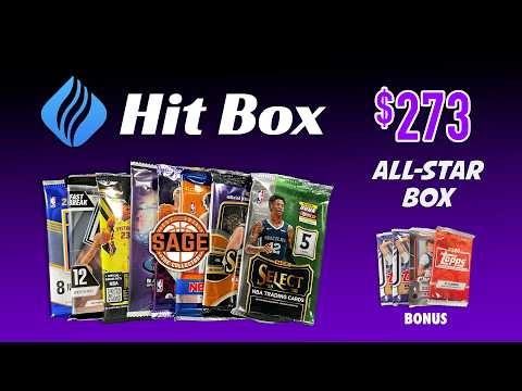 $273 Hit Box All-Star Basketball Subscription Box 🔥 April 2026 + Topps Collector's Kit
