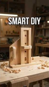 DIY 3-in-1 Wooden Cutting Jig #woodworking #diy