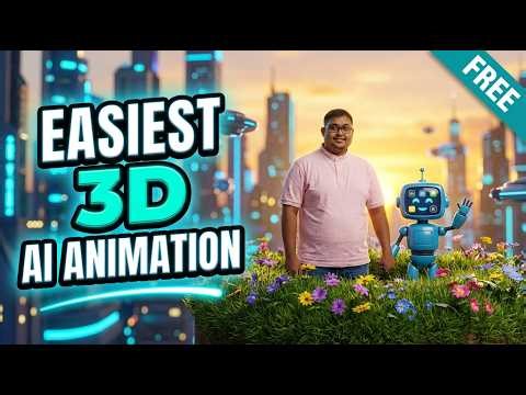 The Easiest Way to Make Professional 3D AI Animation (2026 Full Workflow Tutorial)
