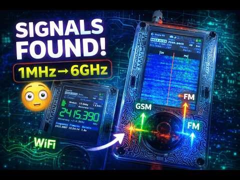 Invisible Signals Are Everywhere… I Captured Them! FM, GSM, WiFi using Mayhem Portapack HackRF SDR