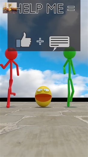 HELP Pacman get arms and avoid the Black Hole 🙏⚫👍 #friendship #pacman #trending #stickman