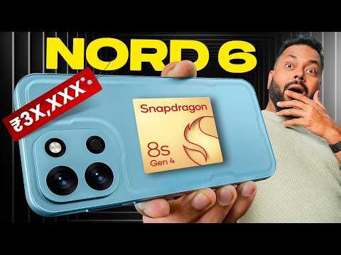 OnePlus Nord 6 Unboxing & First Look ⚡ 165Hz, SD 8s Gen 4, 9000mAh @ ₹35,999*