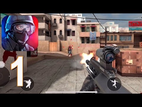 COUNTER ATTACK multiplayer FPS - walking through part 1 game Full TUTORIAL gameplay cs go