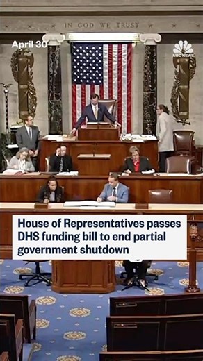 House of Representatives passes DHS funding bill to end partial government shutdown