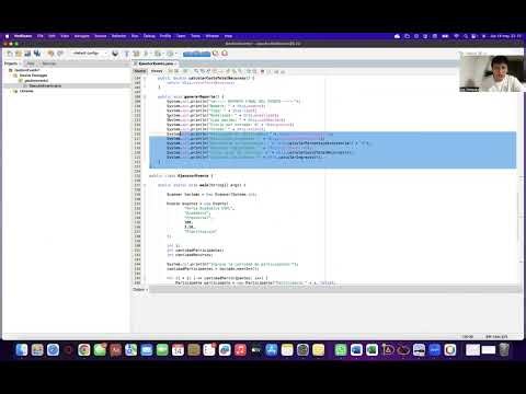 Sistema de Gestión de Eventos en Java | Programación Orientada a Objetos | UML y Consola