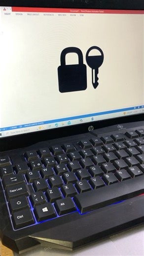 How to Type Lock and Key Symbols in MS Word | Secret PC Shortcut by ODI Tech 🔒 #Shorts