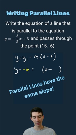 Writing Parallel Lines