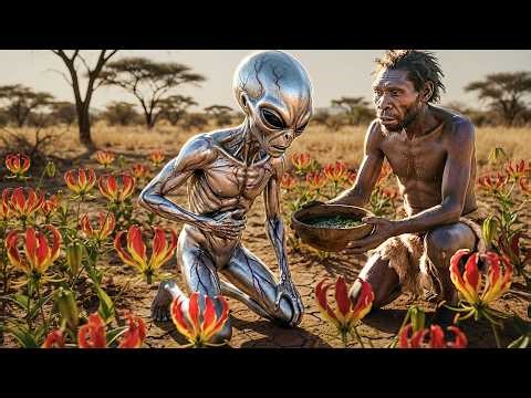Prehistoric Survival Story | Early Human Rescues an Alien After a Toxic Flower Incident