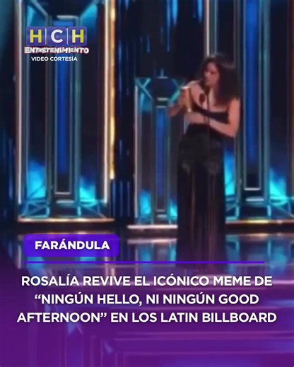 Rosalía en Latin Billboard 2026: revive el meme de Caso Cerrado