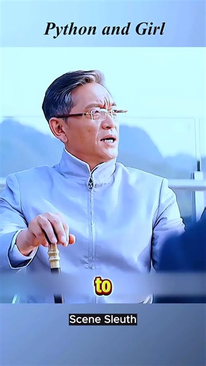 This girl pulled out an arrow for the python. | Scene Sleuth