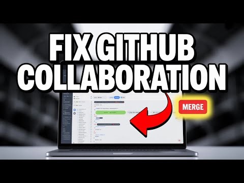 How to fix code collaboration with GitHub - Easy Tutorial