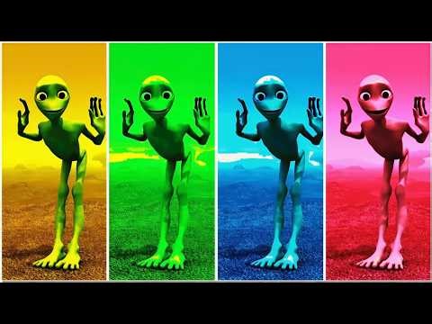 Funny Alien Dance Competition: Dame Tu Cosita Style (8 MINUTES) 👽
