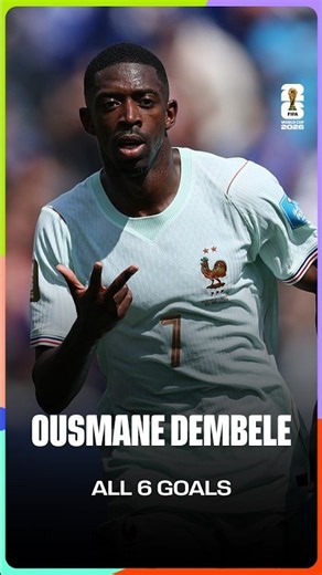 All Ousmane Dembele goals at the 2026 FIFA World Cup 🇫🇷 ⚽