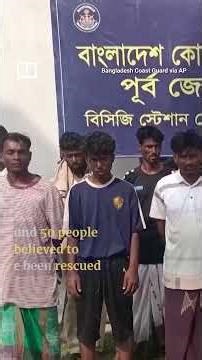 Rohingya survivors recount harrowing boat capsizing that has left 200 missing