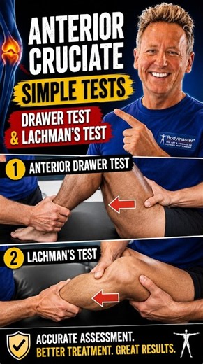 ACL TESTING | Anterior Drawer & Lachman’s Test – John Gibbons, The Bodymaster®