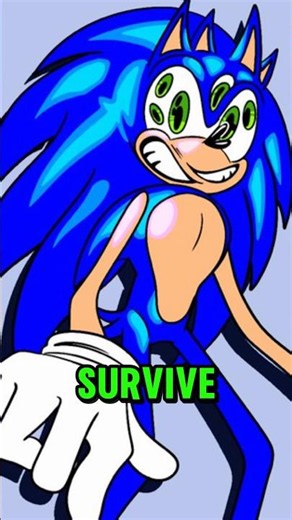 CAN SONIC SURVIVE THE BACKROOMS? #horror #sonic #backrooms #sonicexe #creepypasta