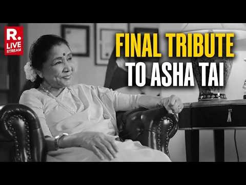 Asha Bhosle Funeral LIVE | Asha Tai Last Rites | Asha Bhosle Final Journey | Bollywood Mourns