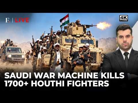 On Cam: Saudi Armoured Vehicles Mow Down Surrendering Houthis, 1,700+ Dead | Firstpost Live | 4K