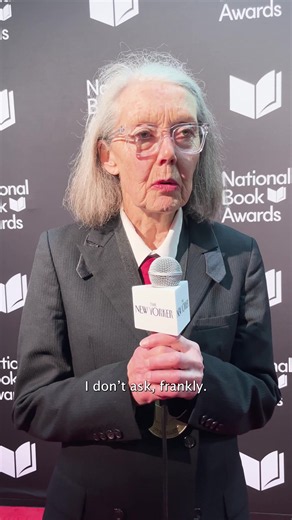 The newly minted Nobel Prize winner Anne Carson shared a book recommendation and some timeless writing advice at the 2024 National Book Awards. #annecarson #poetry #booktok #classics