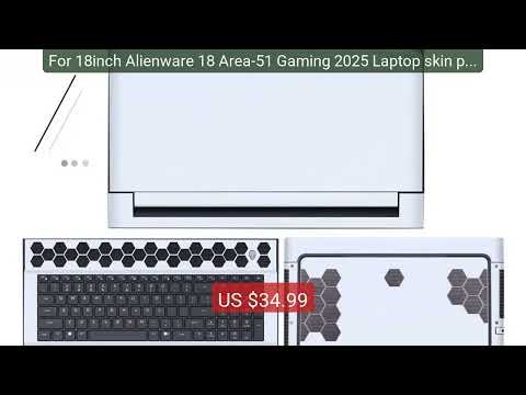 For 18inch Alienware 18 Area-51 Gaming 2025 Laptop skin protec... — Hot Deal 2026 | Limited Offer!