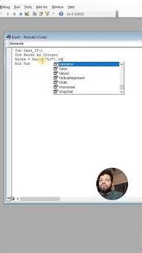 Excel VBA Day 4 | IF Condition – PASS or FAIL Automatically #excel #learning #education #shorts