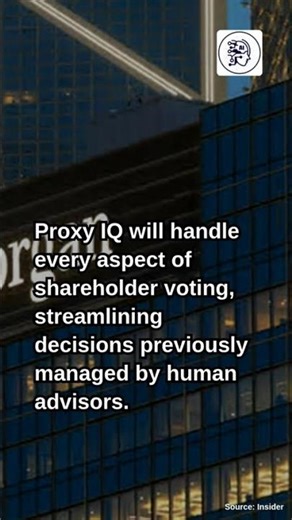 JPMorgan Replaces Proxy Advisors With AI Tool
