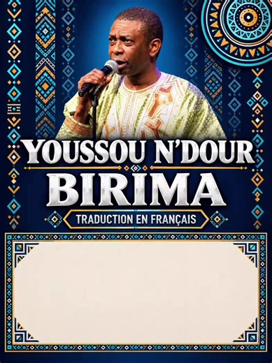 Youssou N’Dour, de son nom complet Youssou Madjiguène N’Dour, est un chanteur, auteur-compositeur, musicien et producteur sénégalais, né le 1er octobre 1959 à Dakar, au Sénégal. Issu d’une famille de griots, il découvre très tôt sa passion pour la musique et commence à se produire en public dès l’âge de 12 ans. Il rejoint ensuite le Star Band de Dakar avant de fonder, en 1979, le groupe Étoile de Dakar, devenu par la suite le Super Étoile de Dakar. Il contribue largement au rayonnement du mbalax