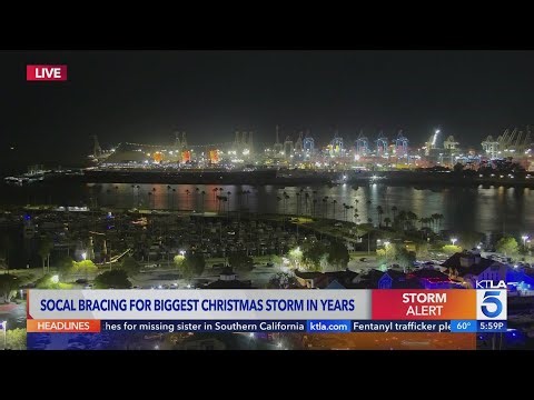 Christmas storm to hit Southern California - KTLA Team Coverage Dec. 23, 2025