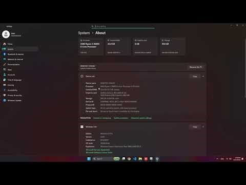 how to see your PC RAM's on WIndows 11