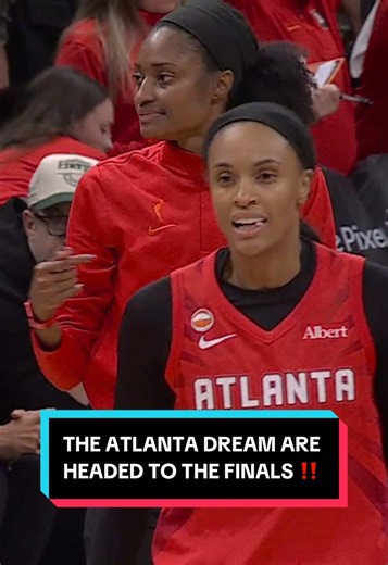 THE @Atlanta Dream ARE HEADED TO THE FINALS FOR THE FIRST TIME SINCE 2013 🚨 The Dream defeat the Liberty in Game 3, 85-83, going 3-0 on the series! Angel Reese: 22 PTS | 9 REB | 3 AST | 2 3PM Rhyne Howard: 21 PTS | 4 3PM | 2 REB Jordin Canada: 19 PTS | 11 AST | 3 REB DeWanna Bonner: 13 PTS | 13 REB #WNBASeason30 #atlantadream #wnba #dub #wnbafinals