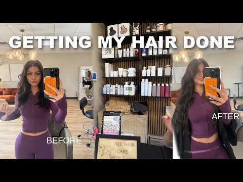 DOING MY HAIR * new extensions*