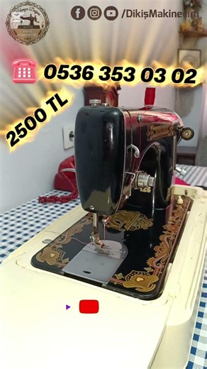 SATILIK MOTORLU MİNERVA DİKİŞ MAKİNASI #pfaff #singer #sewing #dikiş #fashion #janome #zetina #anker