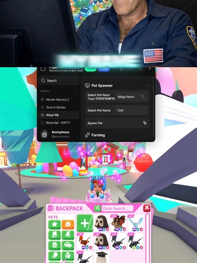 💙 Adopt Me Roblox Pet Spawner Script! #adoptme #adoptmescript #roblox #script