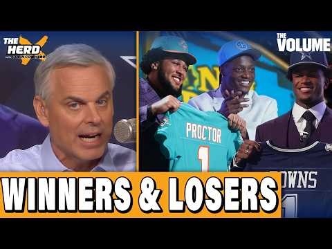 Draft WINNERS & LOSERS: Downs a STEAL for Cowboys, Titans & Dolphins REACH in Round 1 | HERD NFL