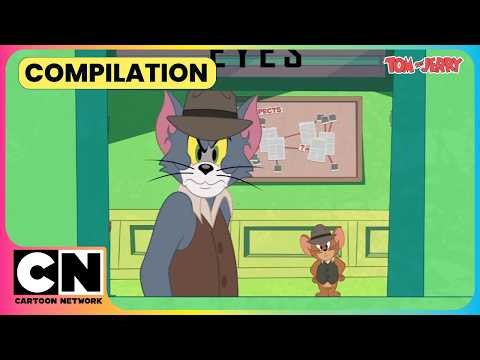Guarding a Witness Gone WRONG!🦆🔫| Tom and Jerry😺| Cat & Mouse Cartoon | Funny Cartoon😂| @cnindia​
