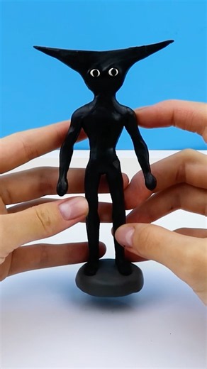 Making Monochrome — Analog Horror with Clay #roblox #horror #clay #art #halloween #analoghorror