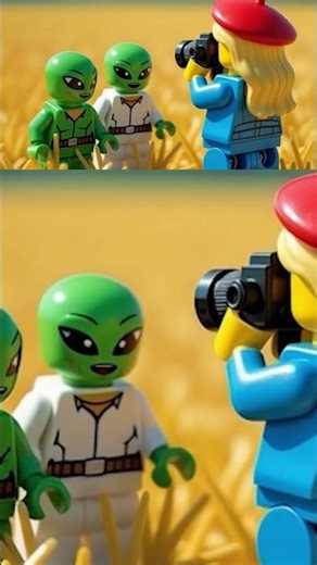 Mysterious Crop Circles Appeared Overnight… Nobody Can Explain This #cute #funny #lego