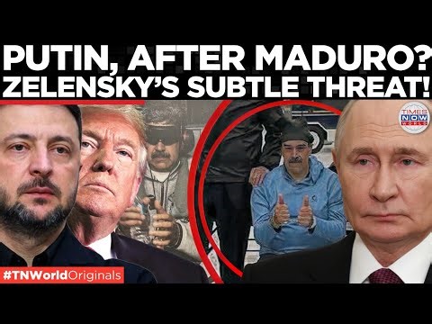 CAPTURE PUTIN? Zelensky Hints at Putin After Maduro Capture, Says US Knows Next Move