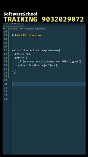 ReactJS Interview Question 🚀 | How Do You Handle API Errors in React?