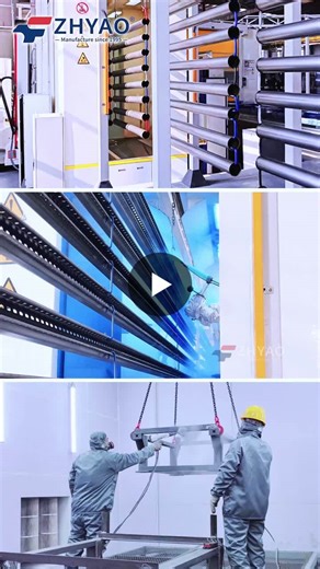 #powdercoating #manufacturing #industrialautomation #surfacetreatment #costreduction #smartmanufacturing | ZhanYao Intelligent Coating Equipment