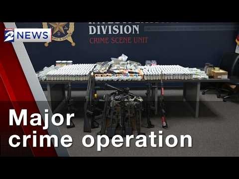 Child-exploitation probe leads to major narcotics seizure, firearms and 3 arrests in League City