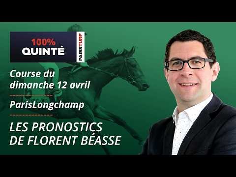 Pronostics Quinté PMU - 100% Quinté du Dimanche 12 avril à ParisLongchamp