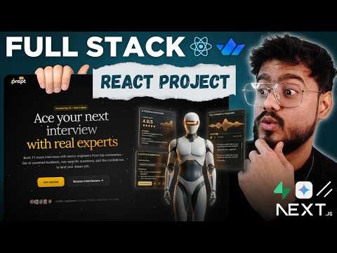 Full Stack React Project ( AI Interview Marketplace ) - Next JS, Supabase, Stream, Shadcn UI 🔥🔥