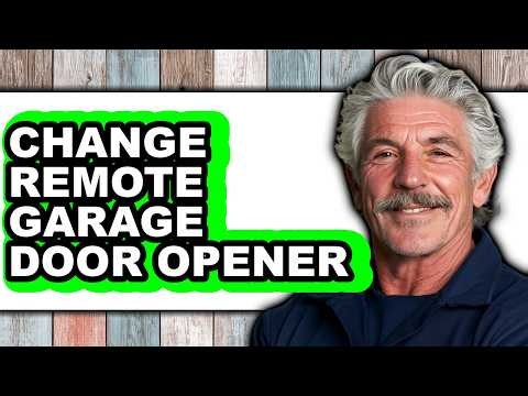How to Change Remote Garage Door Opener (Only Way)