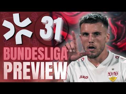Bundesliga Preview 31 | Aufstellungen, Predictions & Topspieler!😍⚡️