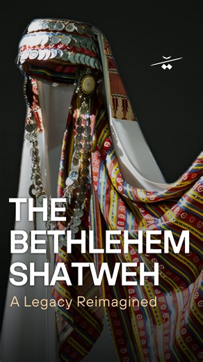 Tarwida Podcast on Instagram: "The Bethlehem Shatweh isn’t just adornment. It’s a full identity system coded into coins, color and pattern, and Zaid Farouki brings it into the present. From its role in signaling marital status, regional roots, and family wealth, to its rebirth on global stages with Elyanna, Zeyne, and even a Vogue cover, the Shatweh continues to evolve without losing its Palestinian core. In this episode, we go inside Zaid’s creative process and explore more incredible works fro